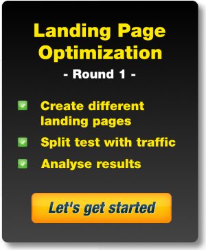 Landing Page Optimization - Getting One